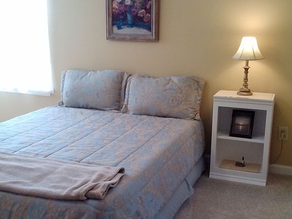 Master bedroom with 2 closets