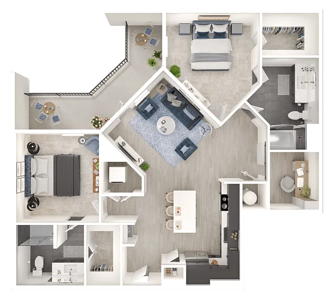 Floor plan B4