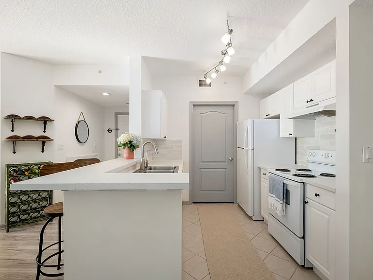 New stainless steel range, dishwasher, refrigerator and microwave will be installed prior to rental period