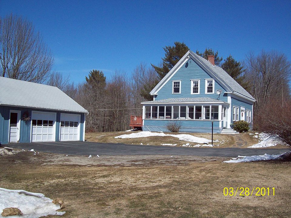 Garage and yard