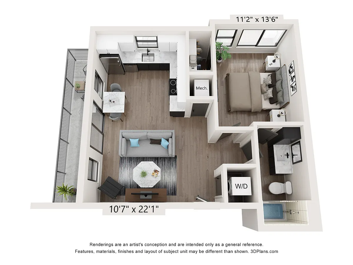 Floor plan A4 - Affordable