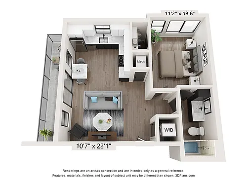 Floor plan A4 - Affordable