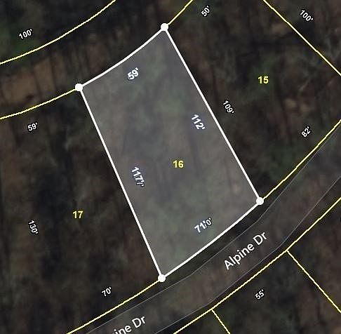 2nd image of 0 Alpine Dr Lot 16
