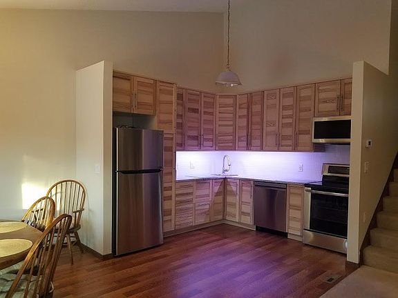 kitchen, new cabinets, counter and appliances