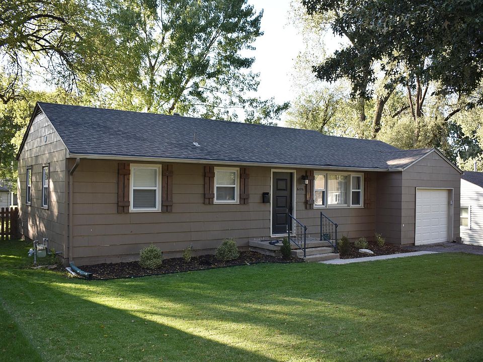 Fresh landscaping installed in fall 2019.