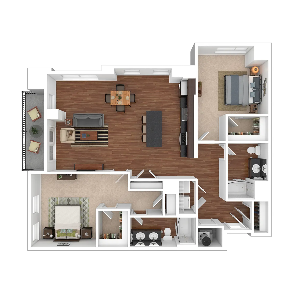 Floor plan B22 - The West End