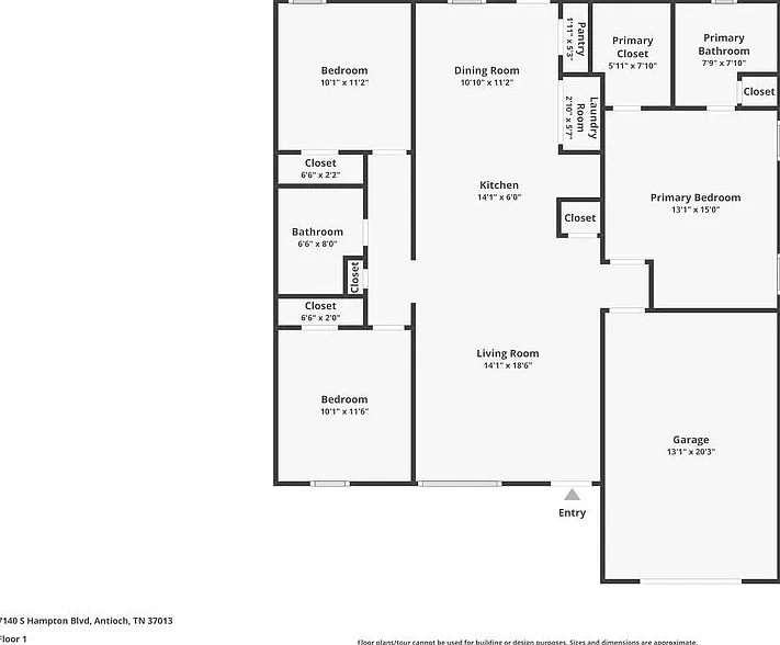3 bed, 2.0 bath, 1220 sqft, $1,905 — Photo 2
