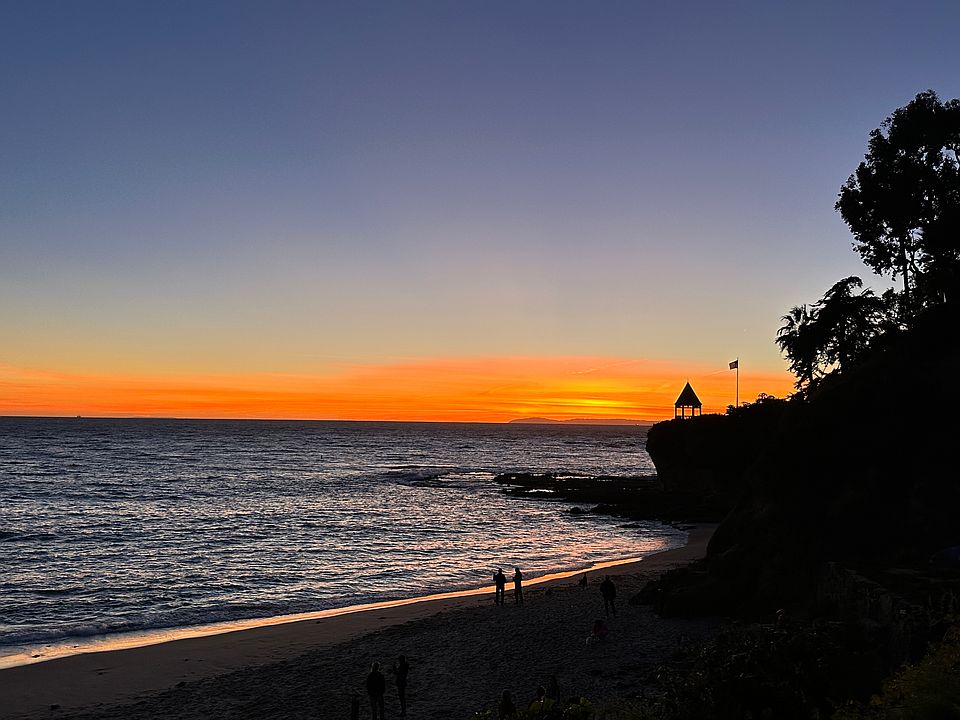 Spectacular sunsets displays