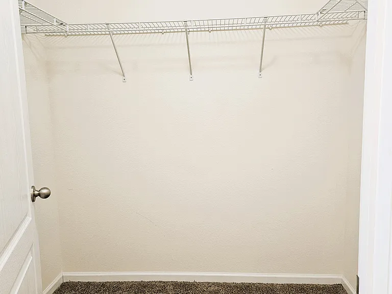 Master bedroom walk-in closet