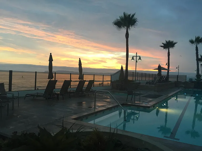 Pool nearest building (there are 4 that you can use on-site)
