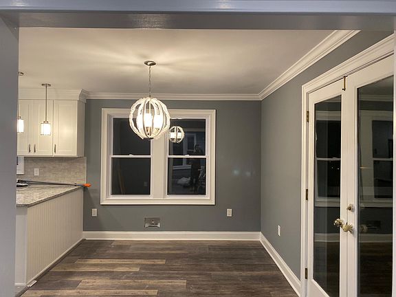 Dining room with open view
