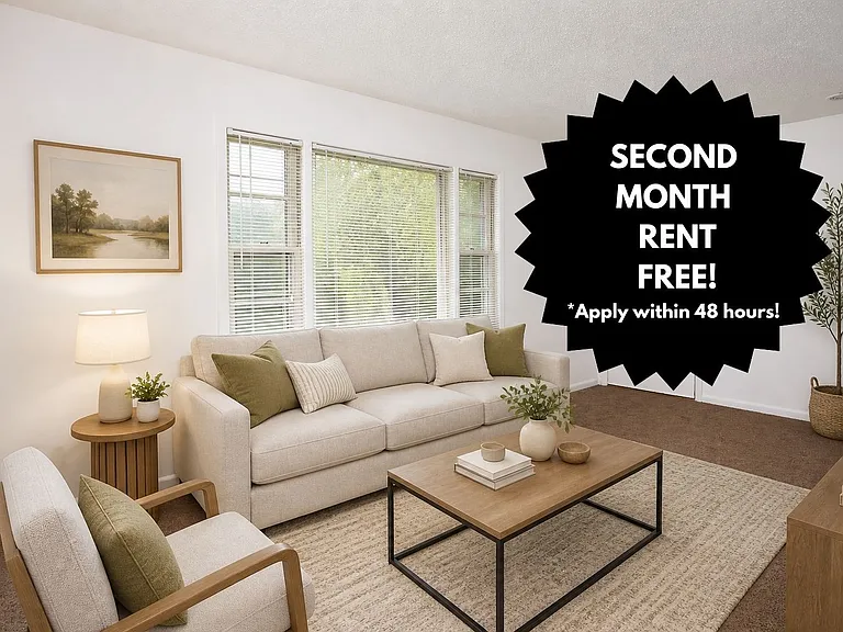 Step into comfort at 1901 Apartments, where natural light fills modern interiors. Enjoy spacious living and stylish decor. Take advantage of our special: your second month's rent is free! Schedule a tour today to claim this offer.