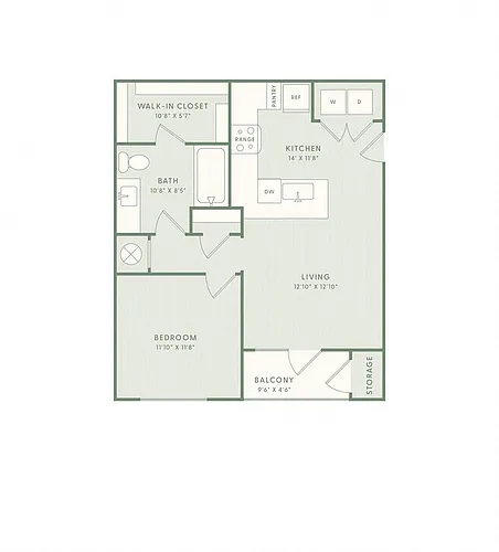 Floor plan AO Essential Housing