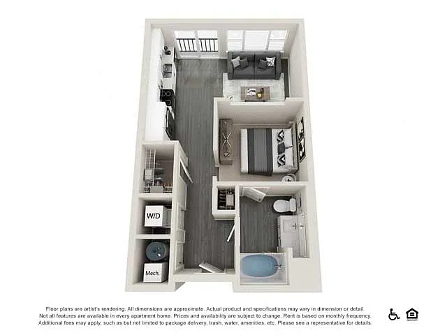 Floor plan Studio