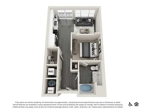 Floor plan Studio