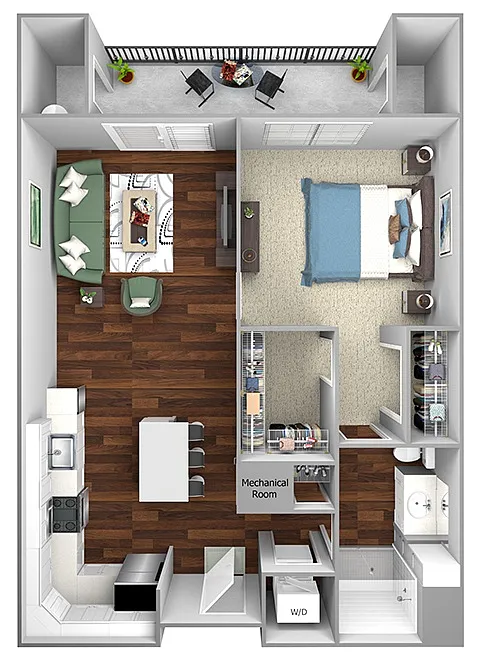 Floor plan A7