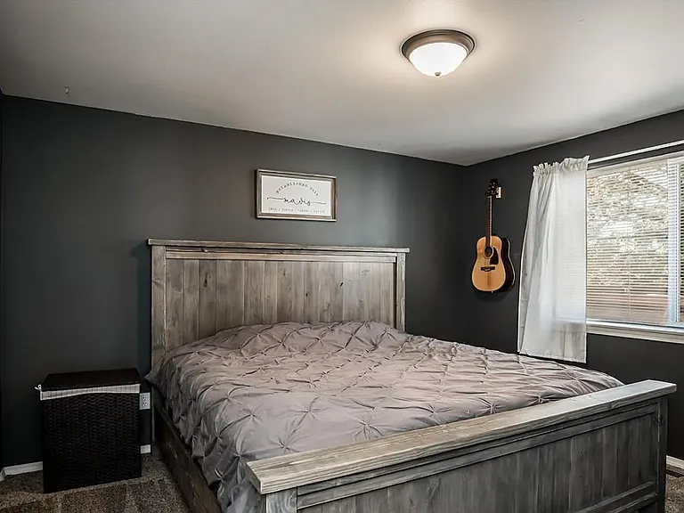 Primary bedroom (staged)