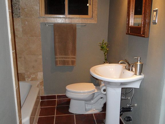 Earthy, rich bath renovation