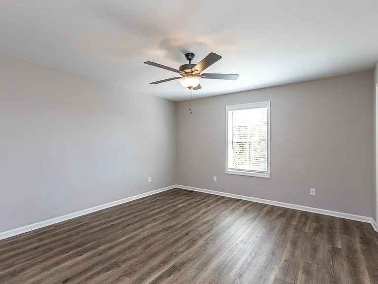 Master bedroom with ensuite bathroom