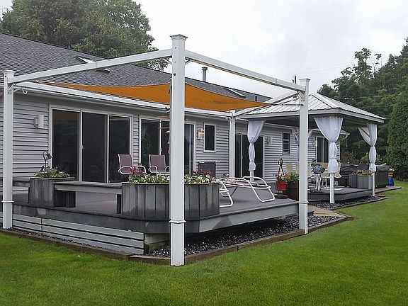 Shade sail and Canopy