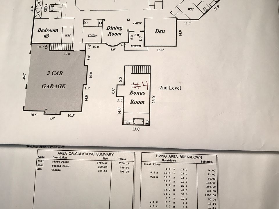 Builders blue print