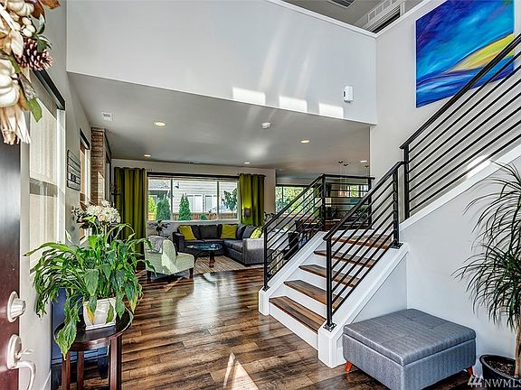 Entryway opens to the great room and beyond.