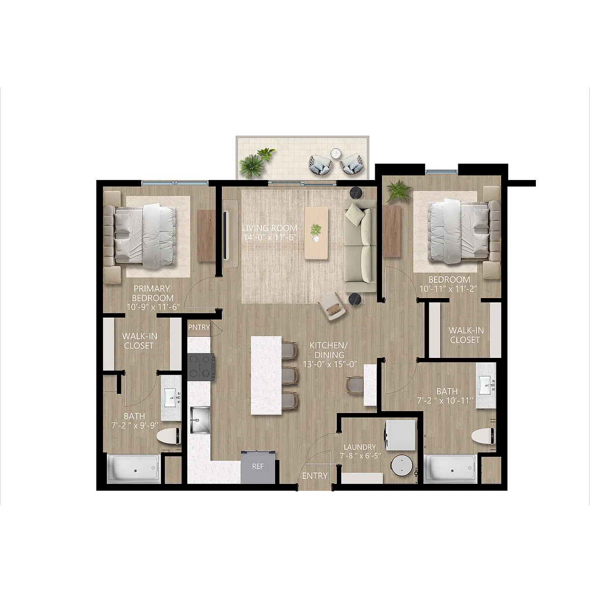Floor plan Elio