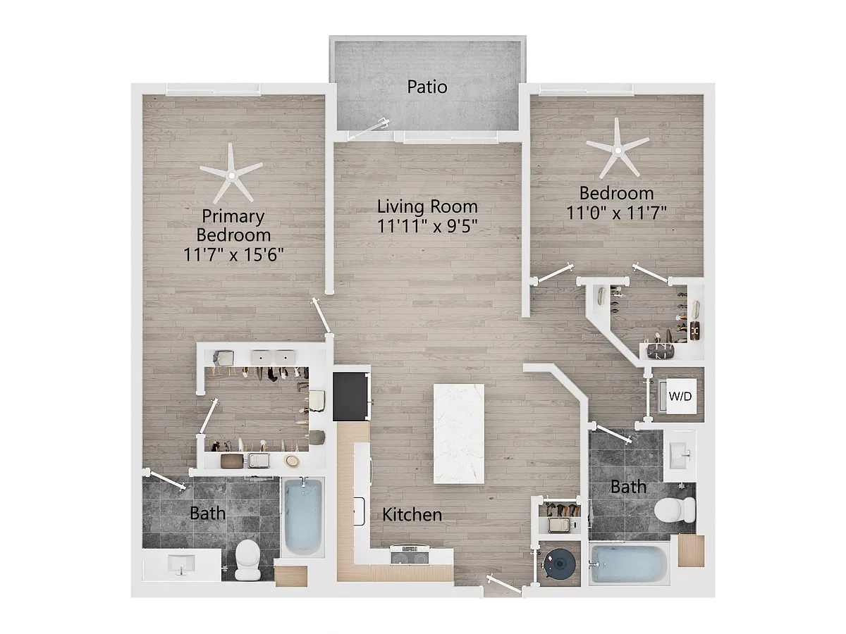 Floor plan B1