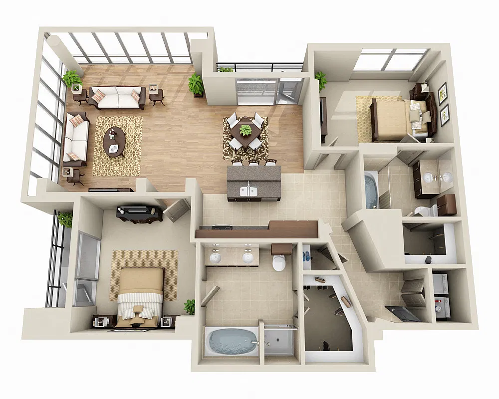 Floor plan B9