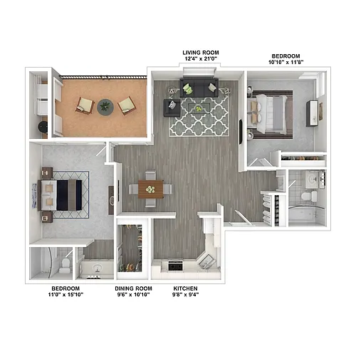 Floor plan Brilliant