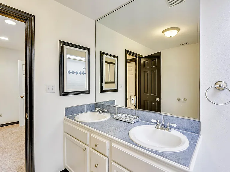 Second Floor Master #2 has dual sinks.