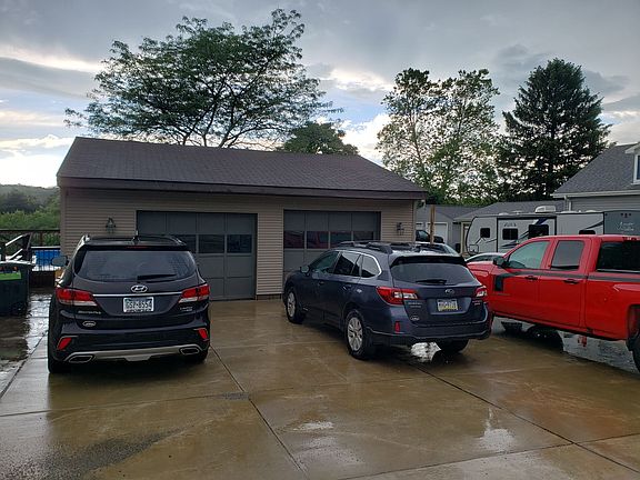 Driveway and Garage