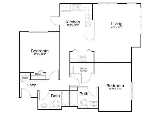 Floor plan 2F2