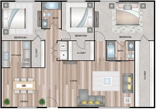 Floor plan C1