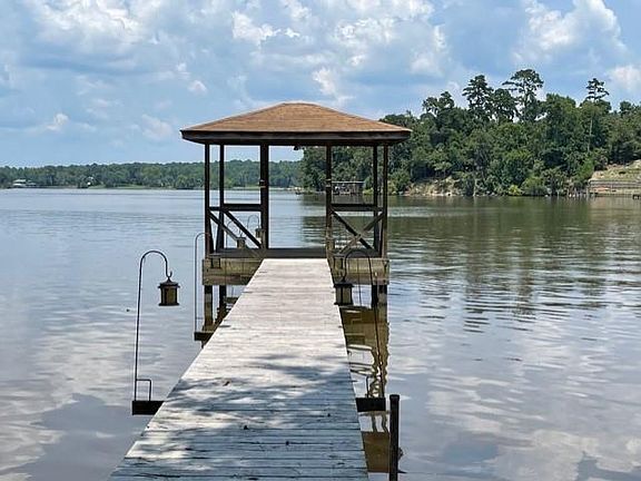 Pier off the back of the home.