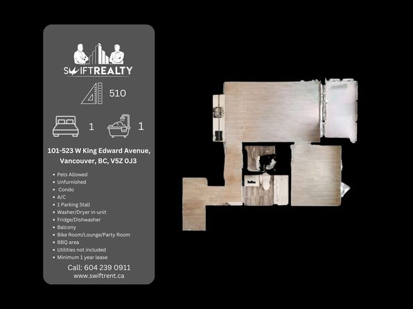 1 bedroom rental in Vancouver — photo 20