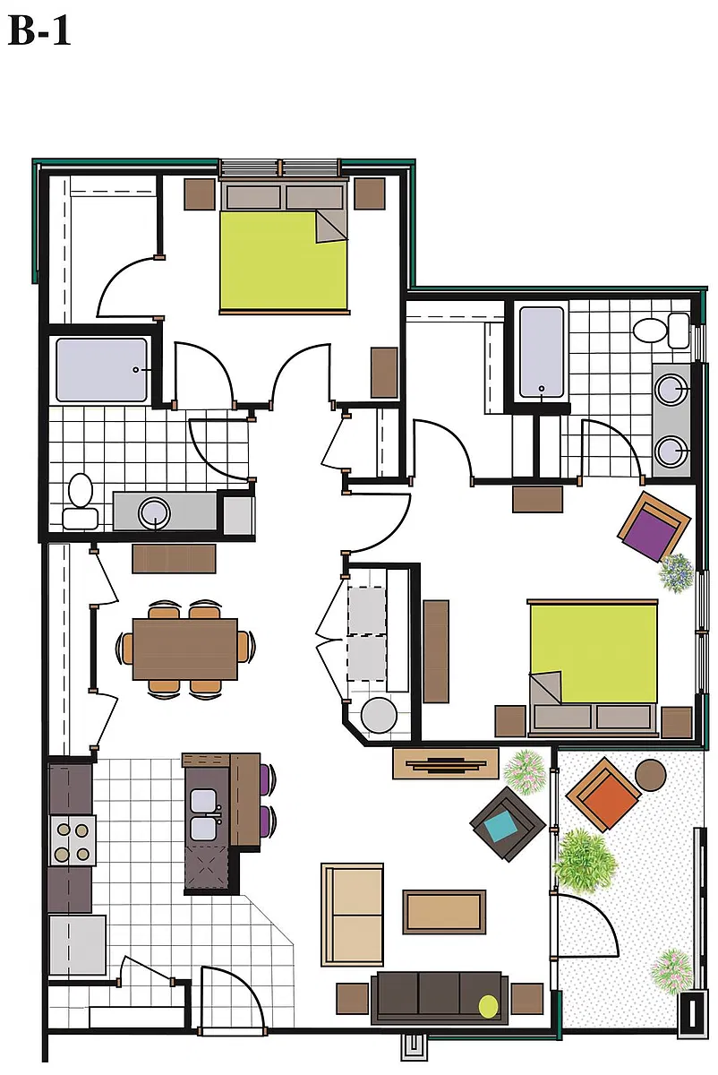 Floor plan Aspen Run