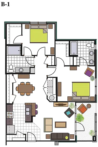 Floor plan Aspen Run