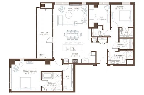Floor plan Pothos