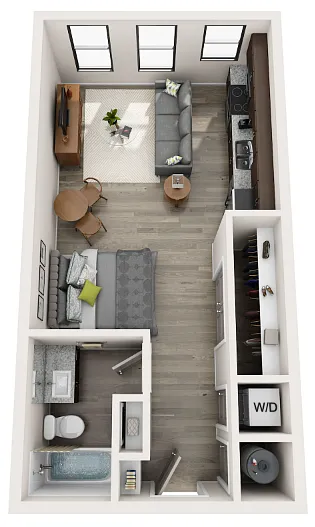Floor plan Davis