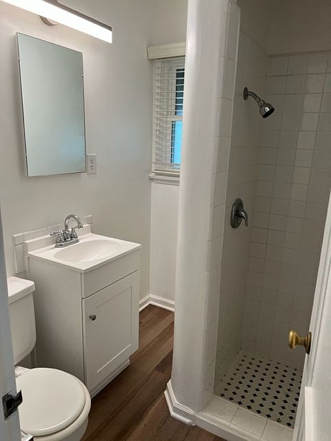 Updated bathroom.