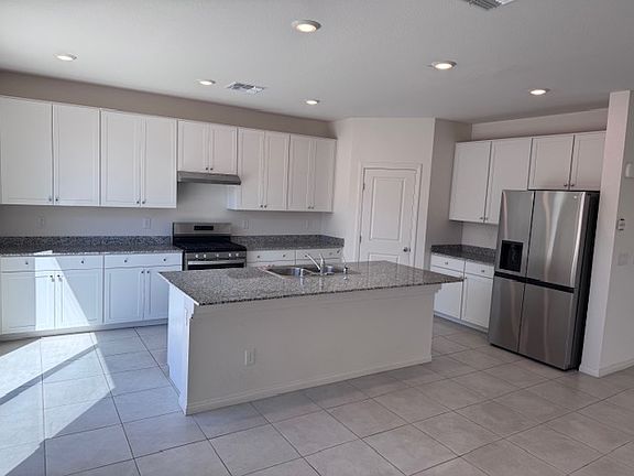 Kitchen View w/stainless steel appliances