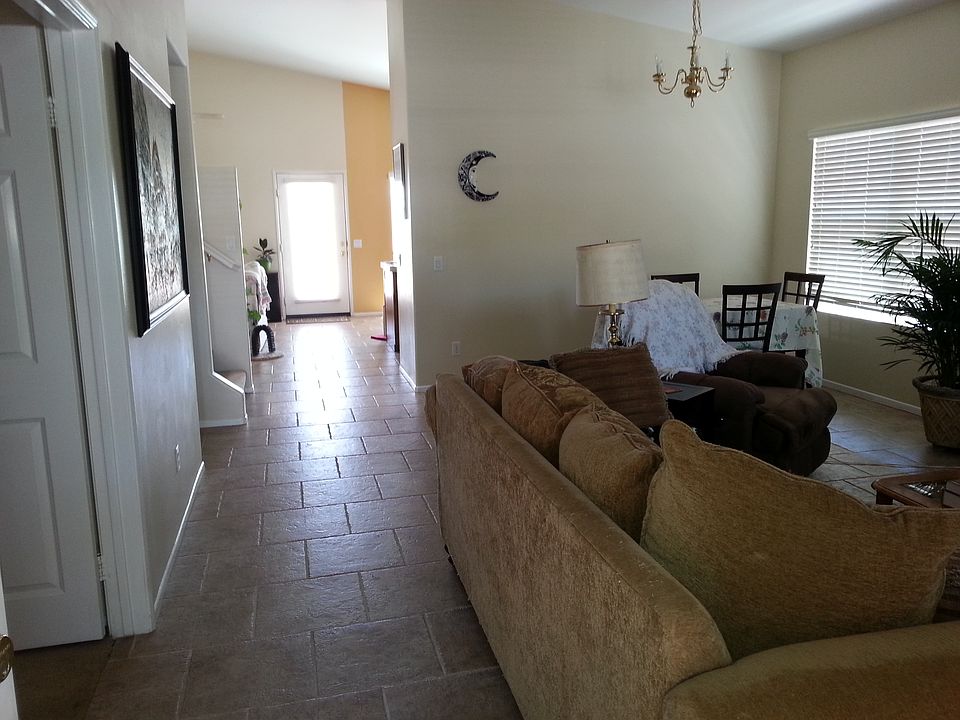 As you enter the house...