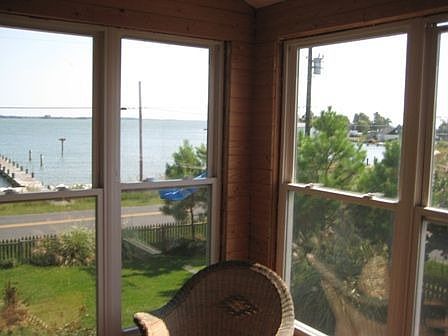 view from master bedroom suite