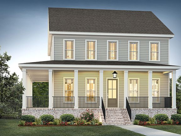 Elevation with Wrap Porch