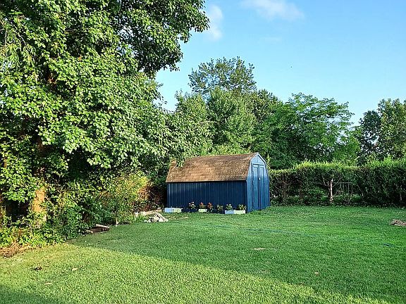 Completely flat backyard