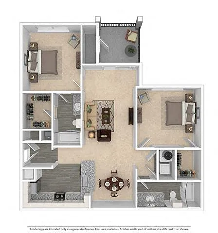 Floor plan B2AR Frontier