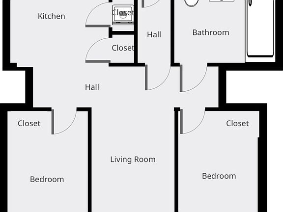 2nd image of 243 E 2nd St #4BB