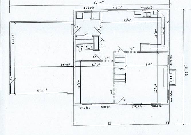 1st floor layout