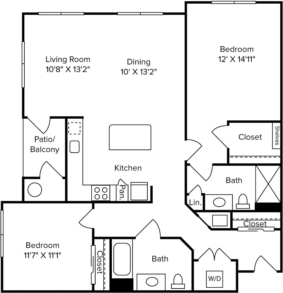 Floor plan B10A